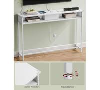 EONLION WHITE Slim Console Table | Size: 100 cm EONLION White 100 cm