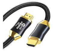 Eono 8K HDMI 2.1 Cable, 5m 48Gbps Ultra High Speed Braided HDMI Cable HDR10 Compatible with 8K60Hz, 4K120Hz, HDCP 2.2 2.3, Fire TV, PC, Monitor, Laptop, PS5, Ethernet