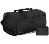 Eono 90L Foldable Travel Duffle Bag Hold All Travel Luggage Bag Holiday Bag with Multi-Pockets for Women Men (Black)