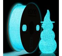 EONO Blue Glow in Dark PLA Filament 1.75mm 1kg Glitter 3D Printer Filament
