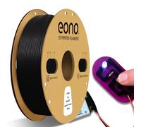 EONO Conductive TPU Filament 1.75mm - Flexible Electro-Conductive 3D Printing Filament, Black 1kg (2.2lb), Anti-Static & ESD-Safe Material for Sensors, Circuits & Research Projects