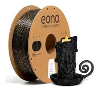 EONO Glitter Gold PLA Filament 1.75mm, Sparkling Metallic Gold 3D Printer Filament 1kg, Shiny Galaxy Effect PLA, Easy Print, No Clogging, High Gloss Finish ±0.02mm