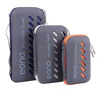Eono Microfibre Towel, Perfect Sports, Travel, Beach Towel, Fast Drying - Super Absorbent - Ultra Compact. Great for Camping, Gym, Beach, Swimming, Backpacking