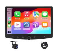 Eonon 10.1 inch Android 13 Car Stereo Radio Double Din 6+64GB 4G LTE GPS Sat NAV CarPlay Android Auto Bluetooth WiFi EQ Split screen screen mirroring with Rear View Camera UX6SK-PLUS