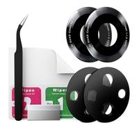 Eonpam 2 Pack Camera Glass Replacement for Honor 50 HD Rear Lens Glass + Repair Kit (Black)