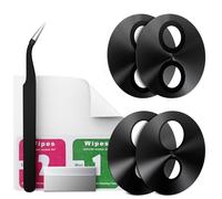 Eonpam 2 Pack Camera Glass Replacement for Honor 70 HD Rear Lens Glass + Repair Kit