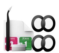 Eonpam 2 Pack Rear Back Camera Lens Glass Replacement for Oneplus Nord 2 Original Quality with Professional Repair Kit