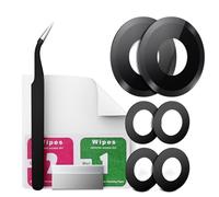 Eonpam 2 Pack Rear Back Camera Lens Glass Replacement for (Xiaomi 12 Lite) Original Quality with Professional Repair Kit