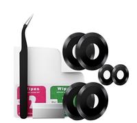 Eonpam 2 Pack Rear Back Camera Lens Glass Replacement for Xiaomi Poco X5 Original Quality with Professional Repair Kit