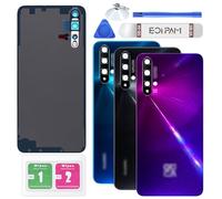 Eonpam Back Cover Glass for Huawei Nova 5T Rear Glass Replacement with Camera Lens + Repair Kit Genuine Rear Housing (Midsummer Purple)