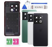 Eonpam Back Cover Glass for OnePlus 10 Pro Rear Glass Replacement with Camera Glass + Repair Kit Genuine Rear Housing (Volcanic Black)