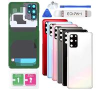 Eonpam Back Cover Glass for Samsung Galaxy S20+ Plus G985, G986 Rear Glass Replacement with Camera Lens + Repair Kit Genuine Rear Housing (Cloud White)
