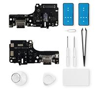 Eonpam Charging Port Replacement for Xiaomi Redmi Note 10 4G/Note 10S Charger Port Microphone Headphone Jack with Repair Kit