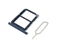 Eonpam Original DUAL SIM Card Slot Tray Holder Replacement for (Honor 20/Huawei Nova 5T) Incl SIM Pin (Black)