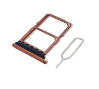 Eonpam Original DUAL SIM Card Slot Tray Holder Replacement for (Huawei P30) Incl SIM Pin (Amber Sunrise)