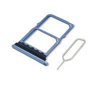 Eonpam Original DUAL SIM Card Slot Tray Holder Replacement for (Huawei P30) Incl SIM Pin (Aurora)