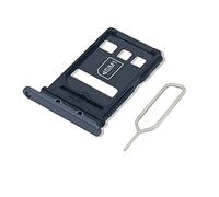 Eonpam Original DUAL SIM Card Slot Tray Holder Replacement for (Huawei P40) Incl SIM Pin (Black)