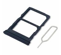 Eonpam Original DUAL SIM Card Slot Tray Holder Replacement for (Huawei P40 Lite 5G) Incl SIM Pin (Black)