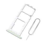 Eonpam Original DUAL SIM Card Slot Tray Holder Replacement for Samsung Galaxy A05S Incl Sim Pin (Green)