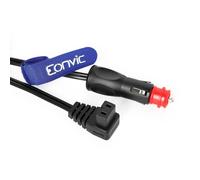 Eonvic 12V/24V Car Fridge Power Supply Cable Cigarette Lighter Plug Car Extension Cable for Cool Box Dometic, Alpicool, Waeco CF, ARB, Setpower, ICECO, Mobicool FR40 (1.5M)