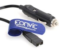 Eonvic 12V DC 2 Pin Lead Cable Plug Wire for Car Cooler Cool Box Mini Fridge (3M)