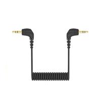 Eonvic 3.5mm TRS to TRS Audio Cable for Nikon Camera, for Rode Wireless GO Il VideoMicro GO PRO+,for DJI Boya Mammoth Microphone (Black)