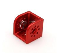 Eonvic 3/8'' Extension Camera Monitor Bracket Mounts Adapter for ARRI RED Sony Camera Mini Square Three-Side Extension Accessories (Red)