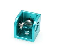 Eonvic 3/8'' Extension Camera Monitor Bracket Mounts Adapter for ARRI RED Sony Camera Mini Square Three-Side Extension Accessories (Blue)