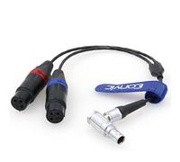 Eonvic Audio Input Cable 10 Pin to 2x3 pin Atomos XLR Audio Input Breakout Cable for Shogun Monitor Recorder