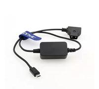 Eonvic D-tap to Micro USB C 5V Nucleus-Nano Motor Power Cable for GPS Phone DSLR Camera