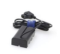 Eonvic F970 to D-Tap Dummy Battery Power Cable with Dtap Anti-Reverse Plugging Indicator Light NP F550 F570 NP-F L-Series to D-tap Cable for Sony Atomos Shogun Ninja V Monitor