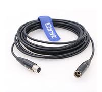 Eonvic Mini 3Pin XLR Male to Mini 3Pin XLR Female Pro Microphone Audio Cable