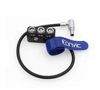 Eonvic Power Splitter Hub Cable for Sony, Fischer 3 Pin Right Angle to 2 x 0B 2Pin 1x 3Pin