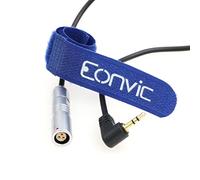 Eonvic Preston MDR 3/4 Run/Stop Cable Fischer 3 Pin Female to LANC 2.5mm TRS Right Angle (Straight Fischer 3 Pin)