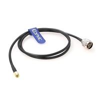 Eonvic RP-SMA Male with Female Pin to N Type Male Plug RF Pigtail Cable RG58 Low Loss Coax Cable for WiFi Antenna (3.28ft/1M)