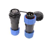 Eonvic SD20 3 Pin Aviation Connector 25A 380V Automotive Plastic IP68 Waterproof Plug Male Socket Female Electric in Line Socket Connector