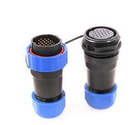 Eonvic SD28 28mm Waterproof Aviation Connector IP68 5A 250V 22Pin Docking Plug Socket Industrial Circular Connector Mating Plugs