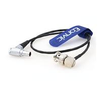Eonvic Timecode Sync Cable BNC Right Angle to EXT 9 Pin for RED Komodo 6K Camera