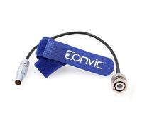 Eonvic Timecode Sync Cable BNC Right Angle to EXT 9 Pin for Sound Devices ZAXCOM to RED Komodo