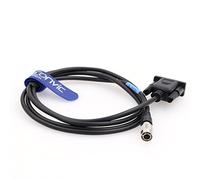 Eonvic Total Station Data Collector Cable Hirose 6 Pin to DB9 9 Pin Com Data Cable for Nikon DTM352,DMT452,DTM330 Total Stations