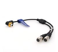 Eonvic Zacuto Zoom and Focus ikan Stratus Lens Control Y Cable for Canon Cinema CN-E Servo Lenses