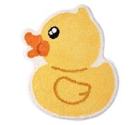 Eonxius Novelty Microfiber Bath Mat Area Rugs for Bathroom Yellow Duck 67 75 CM