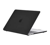 EooCoo Case compatible for NEW Macbook Pro 13 inch M2 M1 A2338 A2251 A2289 A2159 A1989 A1706 with Touch Bar, 2023-2017 Released, Plastic Hard Shell Cover, Matte Surface, Black