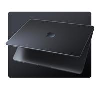 EooCoo Compatible for MacBook Air 13 inch Case M4 M3 M2 2025 2024 2022 Release, Model A3240 A3113 A2681, Mac Book 13.6 Ultra-thin Cover Matte Plastic Hard Shell - Frost Space Black