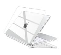 EooCoo Compatible with Apple 2026 MacBook Neo Case 13 inch Mac Laptop A3404 with A18 Pro Chip & 13" Liquid Retina Display, Transparent Hard Shell, Plastic Snap-on Cover Smooth Skin - Crystal Clear