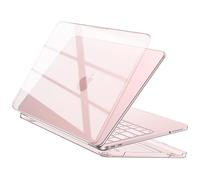 EooCoo Compatible with Apple MacBook Neo Case 13 inch 2026 Mac Laptop A3404 with A18 Pro Chip & 13" Liquid Retina Display, Ultra-thin Transparent Hard Shell, Plastic Snap-on Cover Smooth Skin - Pink