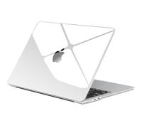 EooCoo Compatible with MacBook Air 13 inch Case M4 M3 M2 2025 2024 2022 [Clearly Display the LOGO] Mac Book Air 13.6" A3240 A3113 A2681 Ultra-thin Transparent Hard Shell Cover Skin - Crystal Clear