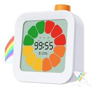 EooCoo Digital Visual Timer for Kids, 99-Minute Silent Countdown Count Up Rotation Productivity Timers, Color Petal Progress, Mins/Secs Switch, Time Management Education Tool for School, Office, ADHD