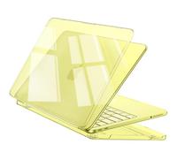 EooCoo for MacBook Neo Case 13 inch 2026 A3404 A18-Pro Crystal Citrus | Ultra-thin Transparent Hard Shell, Seamless Fit Plastic Cover, Laptop Accessories Compatible with Apple Mac Neo 13"