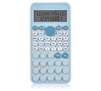 EooCoo Scientific Calculator, Two-Line Display, Slim and Portable, a Level Maths Calculators, Suitable for Gcse Exam, Household, Business, Teacher Approved School Gifts, Back to School Supplies, Blue